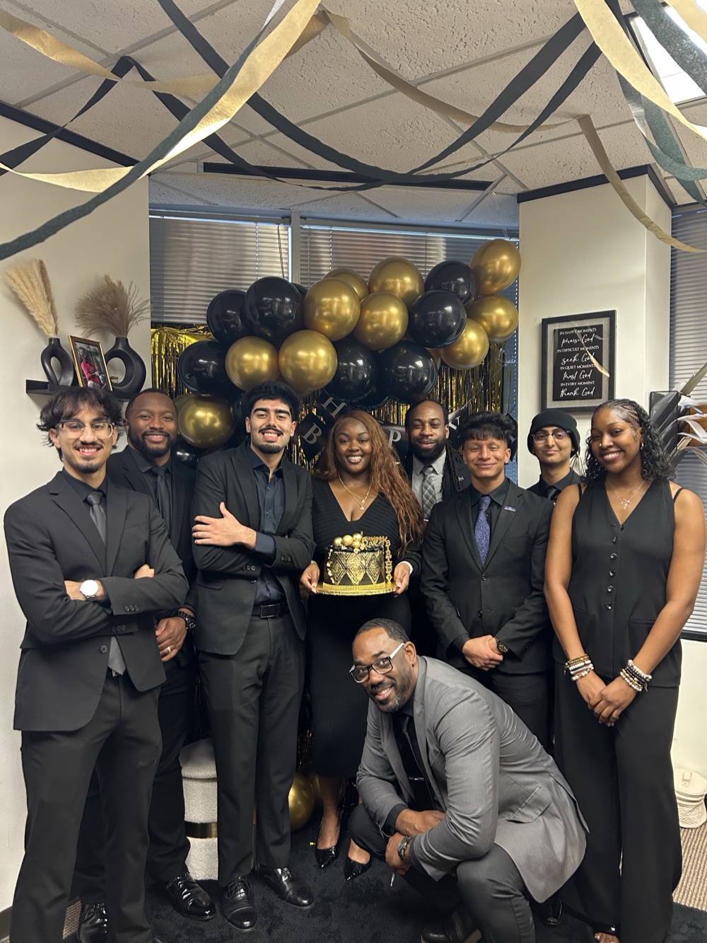 Ireti Marketing team celebrating success together in Houston